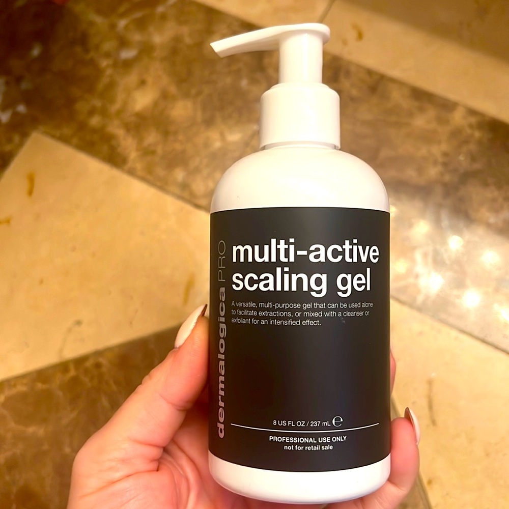 Dermalogica multi active scaling gel - new bottle - 8 FL OZ